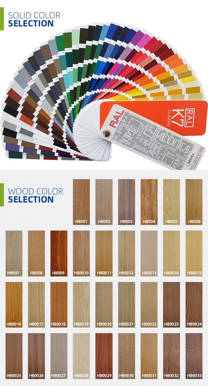 Folheado interior do alumínio da espessura do projeto 3.0mm do ODM 5