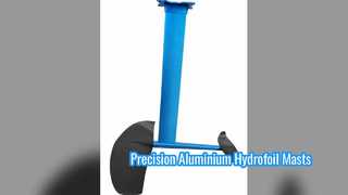 Mastro de hidrofólio de alumínio personalizado projetado com precisão