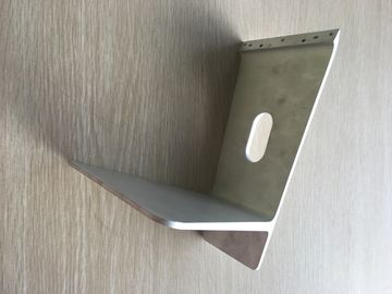 Silver Anodized Aa20um Cnc Drilling Aluminium Extruded Profiles For Computer Base