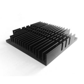 High Performance 250mm Aluminium Heat Sink Profiles / Aluminum Heatsink Extrusion