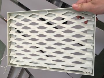 RAL 9016 White Color PVDF Coating Punching Wave Aluminum Panel Tolerance +/- 0.01 -- 0.05mm