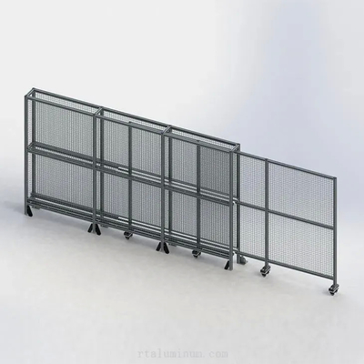 Fio industrial de alumínio soldado expulso Mesh Fence 6063 do perfil - T5