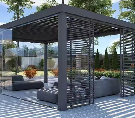 Fábrica Fornecedora 6061 6063 T5 Perfil de extrusão de alumínio para Pergola