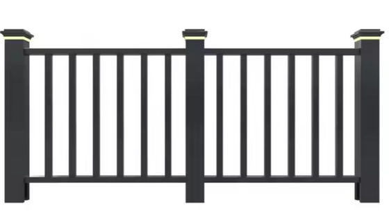 Sistemas de vidro de balcão de alumínio Altura da grade Instalação de parede de varanda Desenhos compostos para varanda da frente Desenhos de grades de terraço